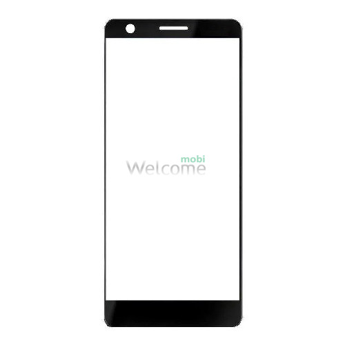 Стекло корпуса Nokia 3.1 black                                                                                                                                                                                                                 