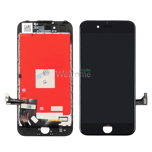 Дисплей iPhone 7 в зборі з сенсором та рамкою black (in-cell AAAAA+) LG