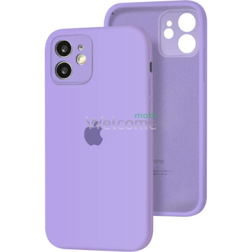 Silicone case for iPhone 12 Pro Max ( 5) lilac