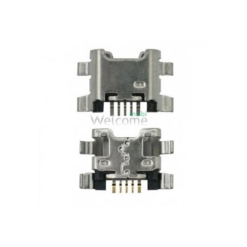 Коннектор зарядки Huawei P Smart 2017,P Smart Plus 2018,P Smart 2019,Y6 2018 5pin (5 шт.)