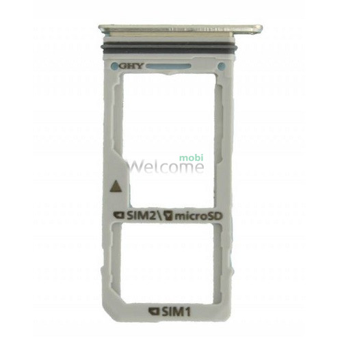 Тримач SIM-карти Samsung N950FD Galaxy Note 8 Duos gold (dual sim)