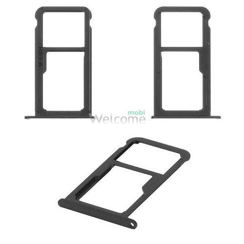 Держатель SIM-карты Huawei P10 graphite black