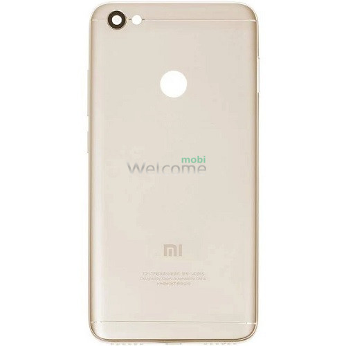 Задня кришка Xiaomi Redmi Note 5А 2/16GB gold (зі склом камери)