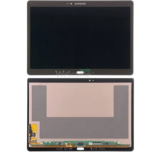 Дисплей до планшету Samsung T800/T805 Galaxy Tab S 10.5 в зборі з сенсором bronze (оригінал переклей)
