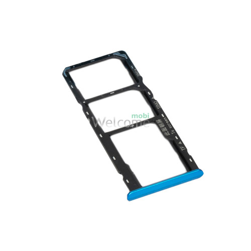 Держатель SIM-карты Realme C3 blue