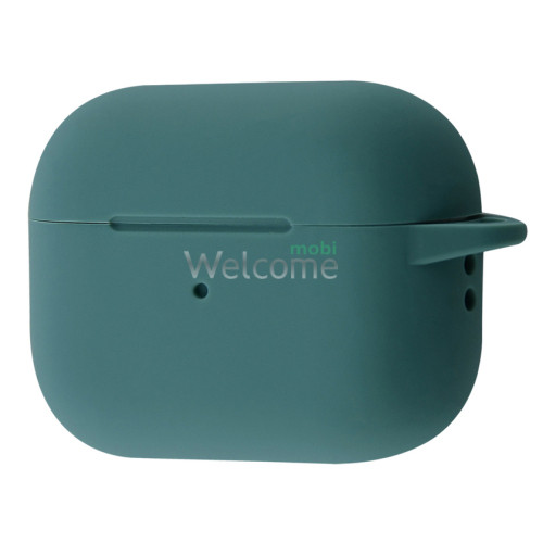 Silicone case for AirPods Pro,AirPods Pro 2 Midnight Green