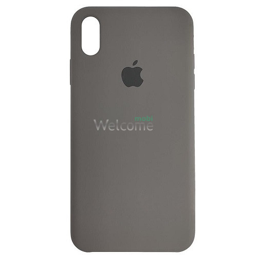 Silicone case for iPhone XS Max (22) coffee