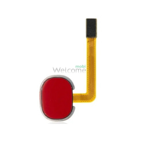 Шлейф Samsung A205/A305/A405 Galaxy A20/A30/A40 2019 зі сканером відбитку пальця red (знятий оригінал)
