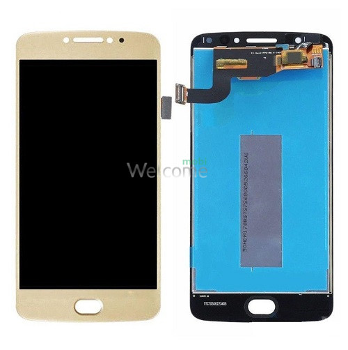 Дисплей Motorola XT1762 Moto E4/XT1761/XT1763/XT1766 в зборі з сенсором gold