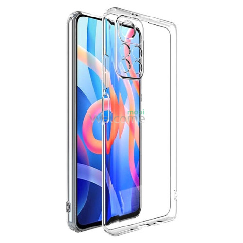 Чохол Xiaomi Redmi Note 11 Pro/Redmi Note 11 Pro+ 5G силіконовий (прозорий)