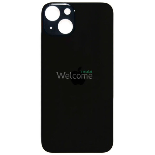 Задняя крышка (стекло) iPhone 13 mini midnight (big hole)