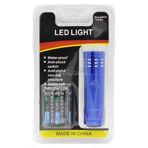 Фонарик Bailong Police 3110 (1 led, 1 режим, питание 3хАAА в комплекте)