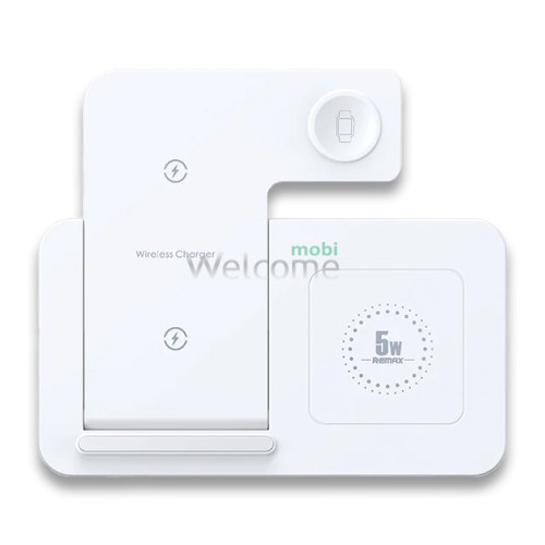 Беспроводное зарядное устройство Remax RP-W60 3в1 Minxl Series 22W Foldable Wireless Charger white