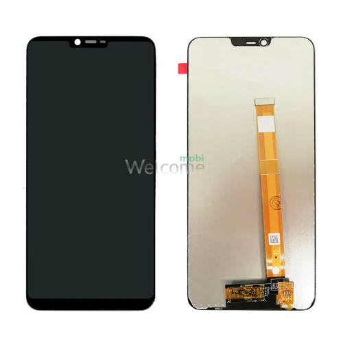 Дисплей OPPO A3s в зборі з сенсором black service pack