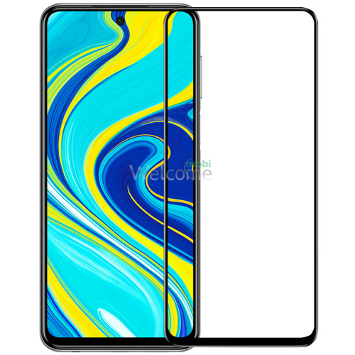 Скло Xiaomi Poco F2 Pro/Redmi K30/Redmi K30 Pro (6D, black) без упаковки
