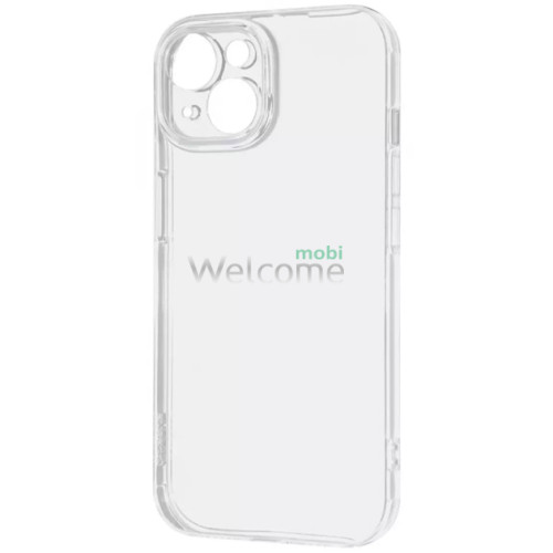 Чохол силіконовий iPhone 15 Plus (прозорий)