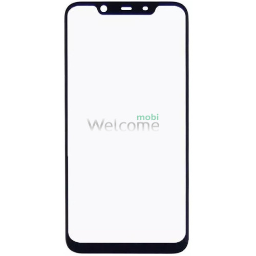 Скло корпусу Nokia 8.1 Dual Sim з OCA-плівкою, black