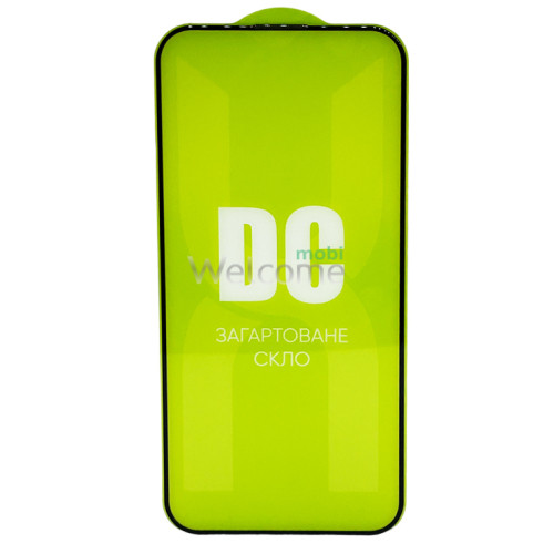 Скло iPhone 14 Pro Max/15 Plus/16 Plus 6.7 DC чорне 