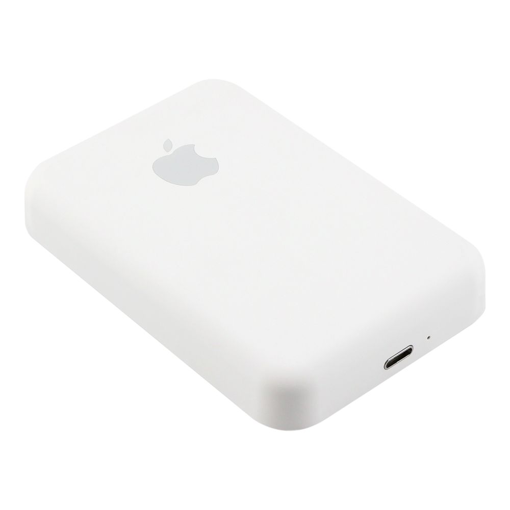 Універсальна Мобільна Батарея Power Bank Apple MagSafe Battery Pack 5000mAh Logo Колір Бiлий