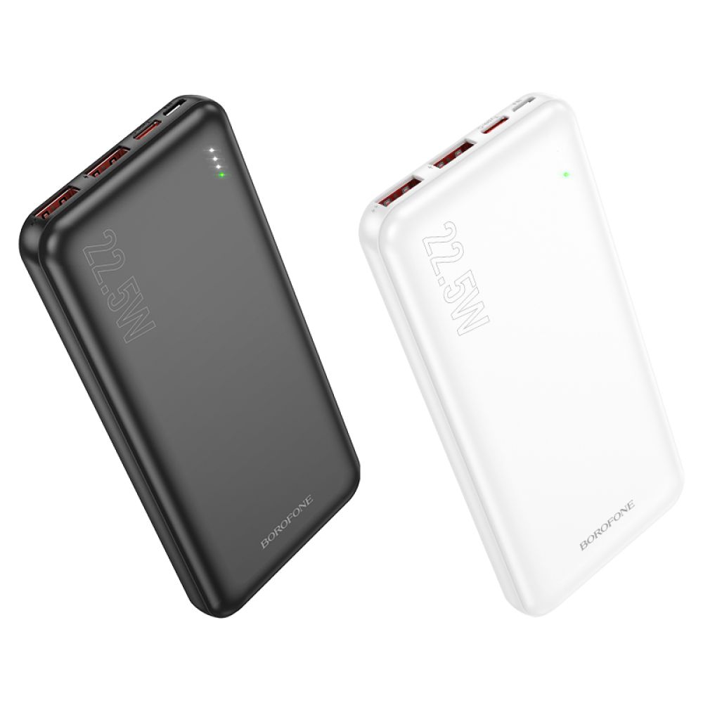 Універсальна Мобільна Батарея Power Bank Borofone BJ38 Power 22.5W+PD20W 10000 mAh Колір Чорний