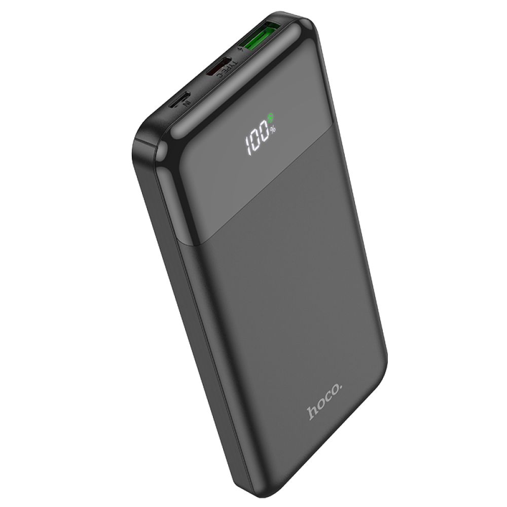 Універсальна Мобільна Батарея Power Bank Hoco J102 Cool figure PD20W+QC3.0 10000 mAh Колір Чорний