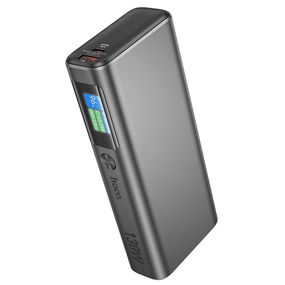 Універсальна Мобільна Батарея Power Bank Hoco Q17B Electric PD130W 20000 mAh Колір Космічний сірий