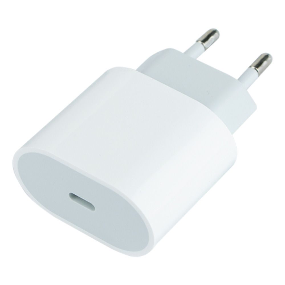 Мережевий Зарядний Пристрій Apple PD 20W 1:1 Колір Бiлий
