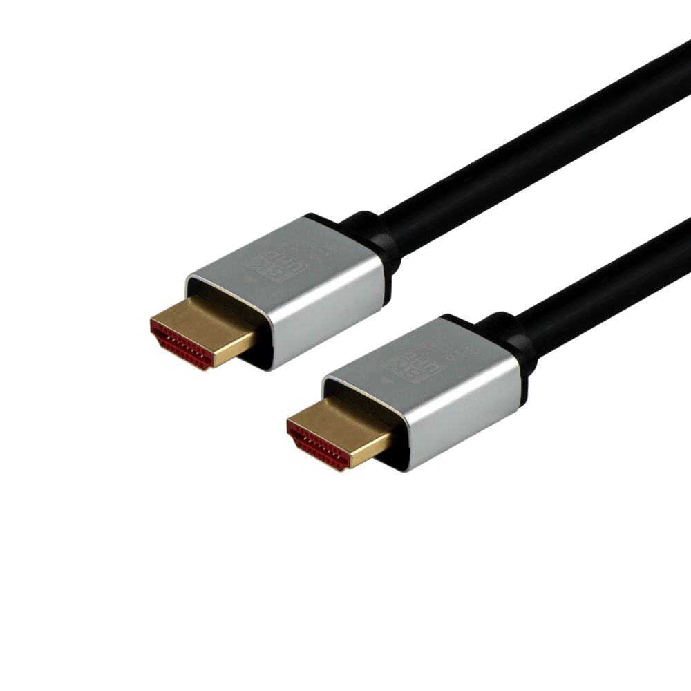 Кабель HDMI- HDMI 2.0V 1.5m 4K Premium Колір Чорний