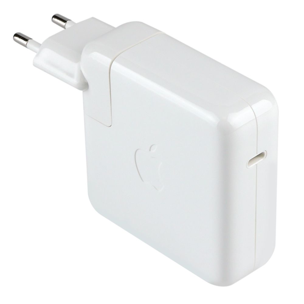 Мережевий Зарядний Пристрій Macbook USB-C PD96W 1:1 Колір Білий
