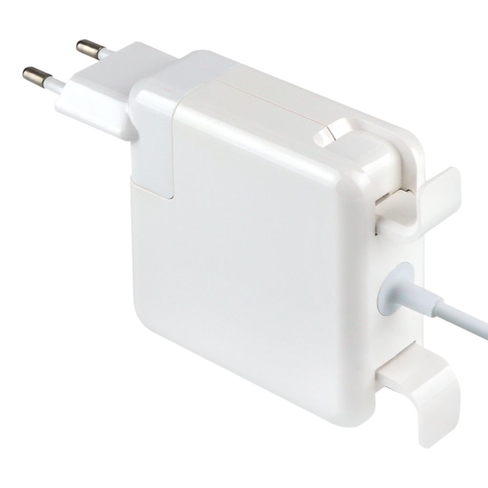 Мережевий Зарядний Пристрій Macbook MagSafe 2 PD45W NO LOGO Колір Бiлий