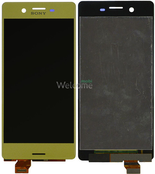 Дисплей Sony F5121 Xperia X Dual/F5122/F8131/F8132 в зборі з сенсором gold Original PRC