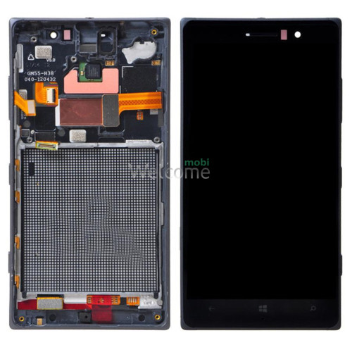 Дисплей Microsoft 830 Lumia в зборі з сенсором black (оригінал)