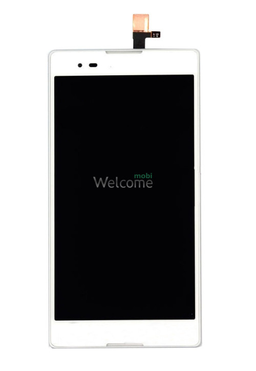 Дисплей Sony D5303 Xperia T2 Ultra/D5306/D5322 в зборі з сенсором white